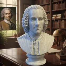 Jean-Jacques Rousseau – Bust