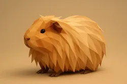 Low Poly Guinea Pig