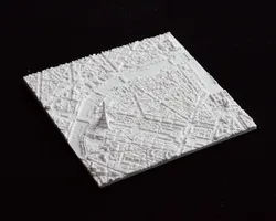 Paris from Lidar - Eiffel Tower