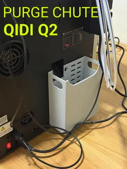 QIDI Q2 Poop Chute / Purge Chute