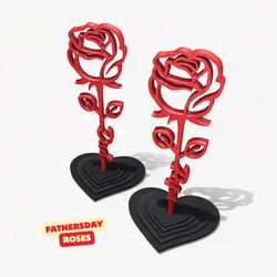 ROSE FOR FATHERSDAY / STANDING ROSE / GIFT