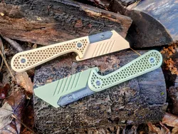Slim sheath and alternate scales for Utilty Knife MK2