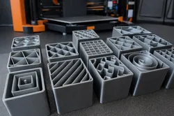 Test cubes - infill pattern / Testovací krychle - vzor výplně
