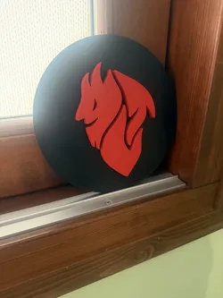 wall mount ac milan devil logo