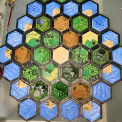 مجاني Other STL تنزيل - Catan parte 1/ part 1 board game/juego mesa - AsTa & Noni