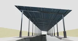 132 kW Solar Canal