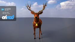 Animal Deer 002