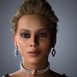 Beyonce Character Low-poly