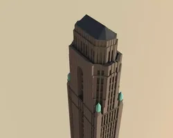 Bush Tower 3D print model