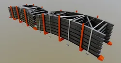 CARGO MODELS FOR TRUCK TRAILER-Bridge Modul Type-1-1