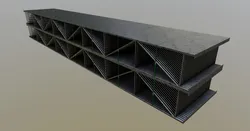 CARGO MODELS FOR TRUCK TRAILER-Roof Modul Type-4