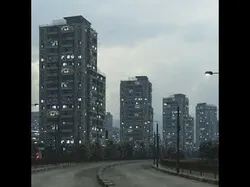 Cyber City Low-poly 3D model