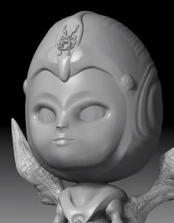 Forest Princess Guardian Free 3D Print Model in Sculpture 564609