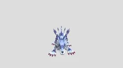 Garurumon - gabumon line - digimon
