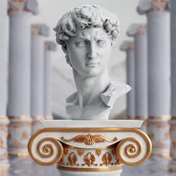 Head of David 3D model