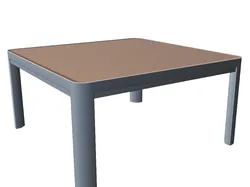 Home Decorations & Ornaments STL Download - Modern Minimalist Square Coffee Tableby MeAmelia