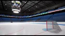 Ice Hockey Stadium Low-poly 3D model