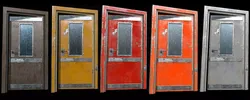 Industrial Doors 01 PBR Low-poly 3D model