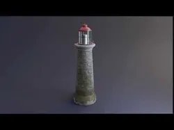 Lighthouse Low-poly 3D model
