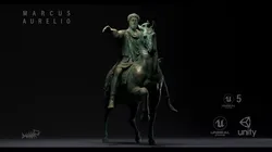 Marcus Aurelio PBR 4K UE5 Low-poly 3D model