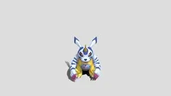 Mobile - Digimon Links - Gabumon BlackGabumon
