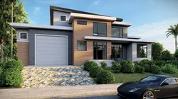 Modern House - BIG-GR Low-poly 3D model