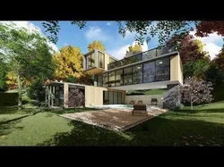 modular container home 3d model Low-poly 3D model