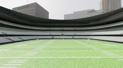 Nfl American Stadium Low-poly 3D model