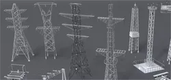 power tower 3D model