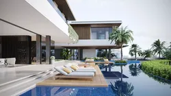 ProVis3D 028 - Hillside Villa House 3D model