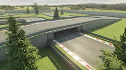 Race Track Construction Kit Low-poly 3D model