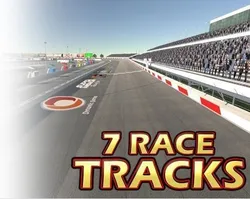 Race Track Pack Low-poly 3D model
