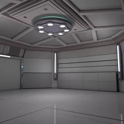 Sci Fi Room  3D model