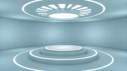 Sci Fi Room Low-poly 3D model