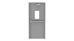 Single Fire Exit Door 3D model