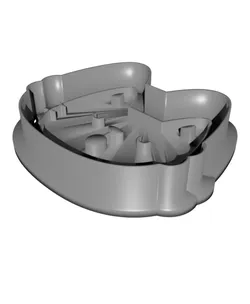 Sleeping Shape Cutter & Stamp Set, Perfect for Cookies & Fondant, 3 Sizes, 6 Pieces PRODUCT_847