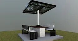 Smart Solar Bench