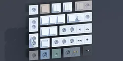 Sockets and switches  3D model