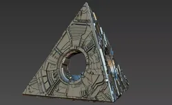 space equipment node 00009 3D model