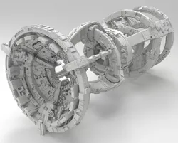 space equipment node 00144 3D model