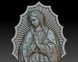 Virgin of Guadalupe 3D model