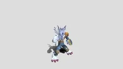 weregarurumon - gabumon line - digimon