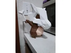 104 Cubone Dual Low-Poly