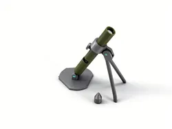 3D printer bestanden | 3MF | Desk toy with mortar-launching function