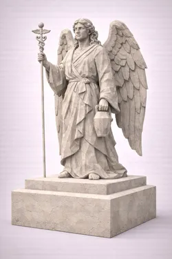 Archangel Rafael Statue