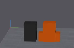 Cube stacking childs game