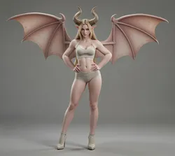 Demonic Winged Succubus – Fantasy Female Statue (No NSFW)