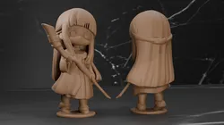 Fern - Chibi Style - Frieren
