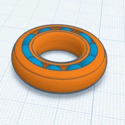 Fișiere pentru imprimante 3D | Fișier 3MF | Finger fidget wheel