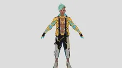 Free  Fire Humican bundle